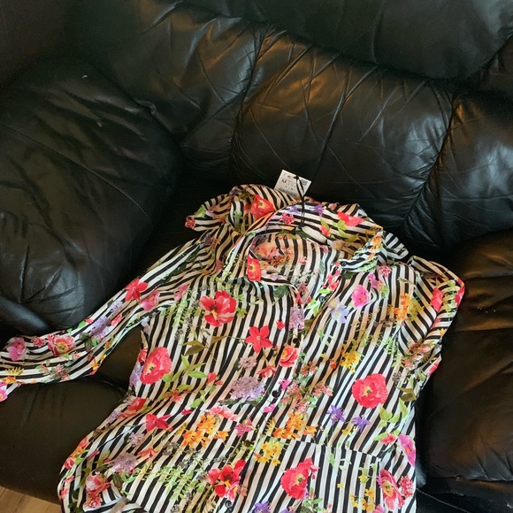 Floral Maxi shirt/dress - Picture 1 of 3